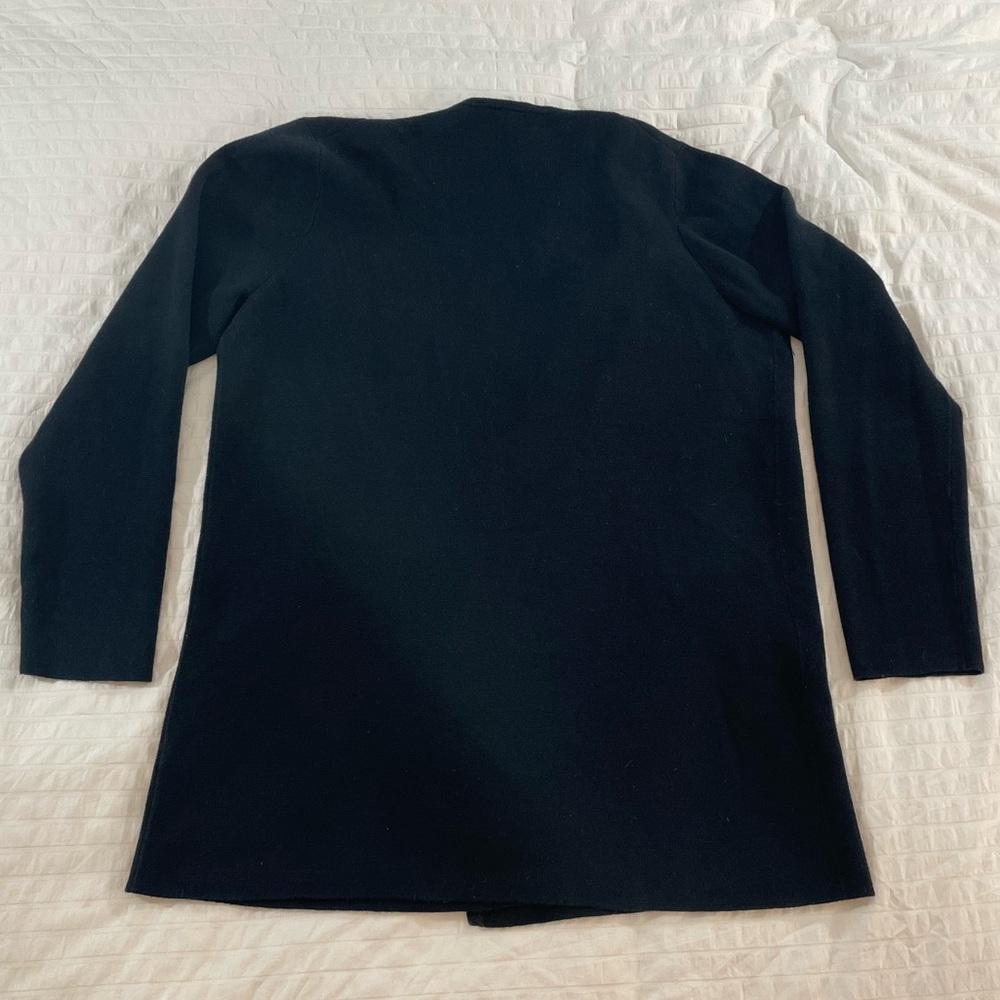 J. Crew Factory Vanessa Sweater Jacket - Black (Large / L) - Picture 9 of 10